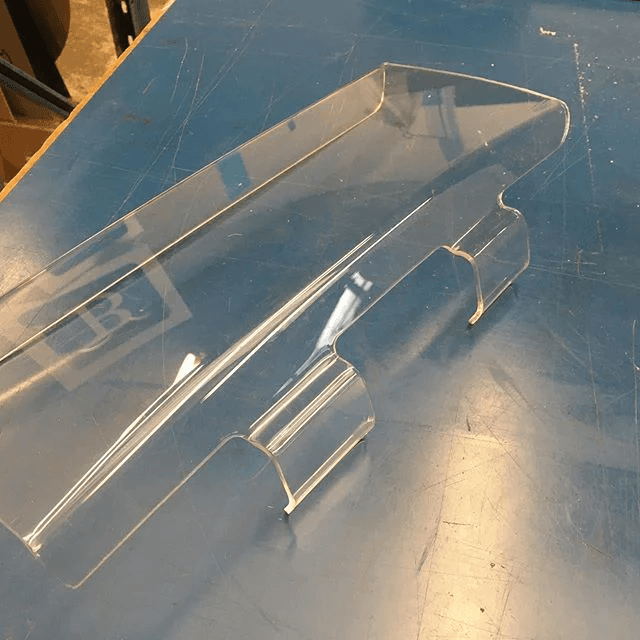 Thermoformed Acrylic Wing